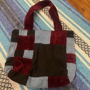 Unbranded handbag, denim and corduroy in GUC